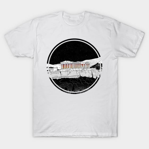 Parthenon T-Shirt by mailboxdisco